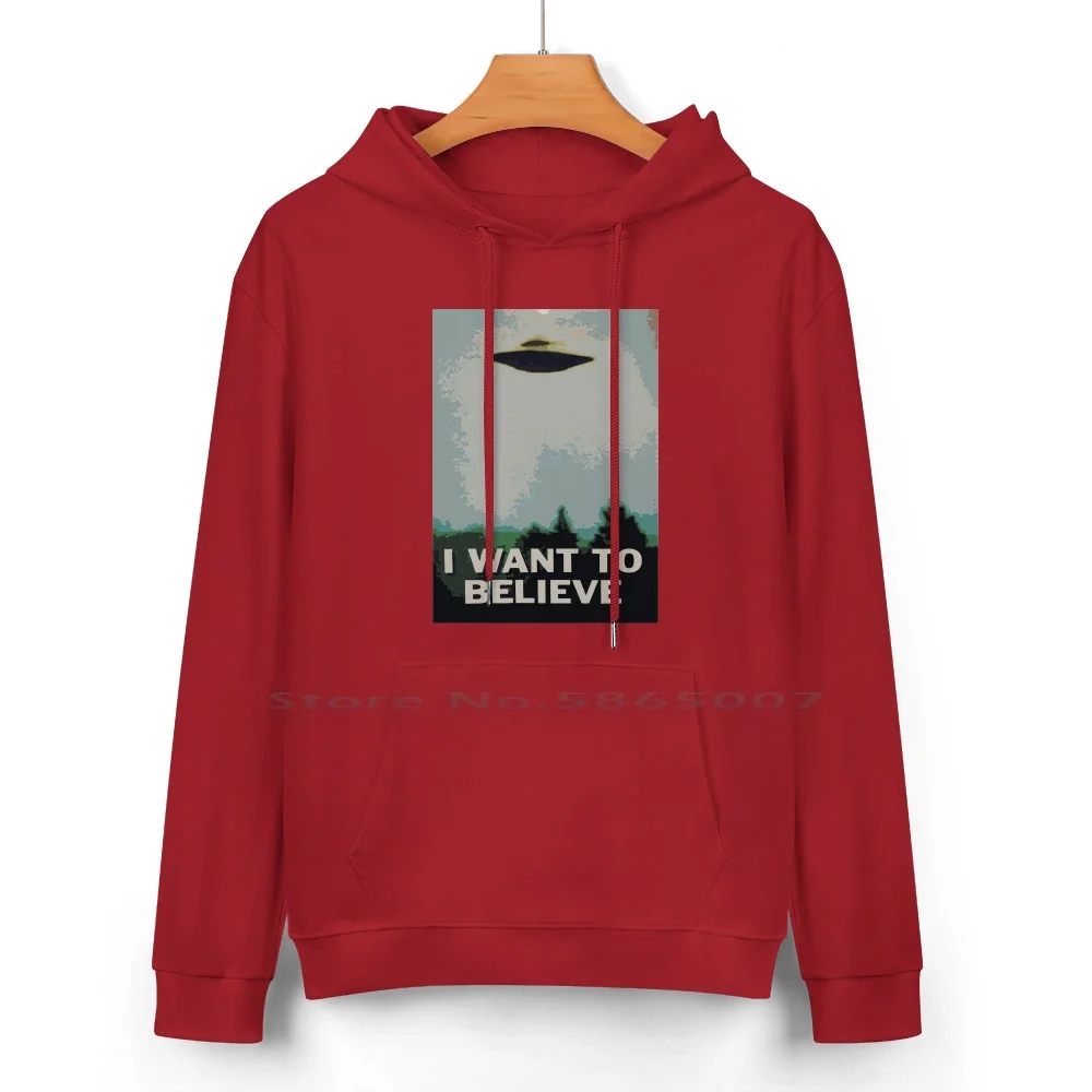 Я хочу верить-X толстовка из чистого хлопка с надписью свитер 24 цвета агент xфайлы