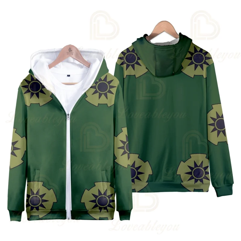 Аниме цельный 3D толстовка на молнии Uta косплей костюм Толстовка Повседневный