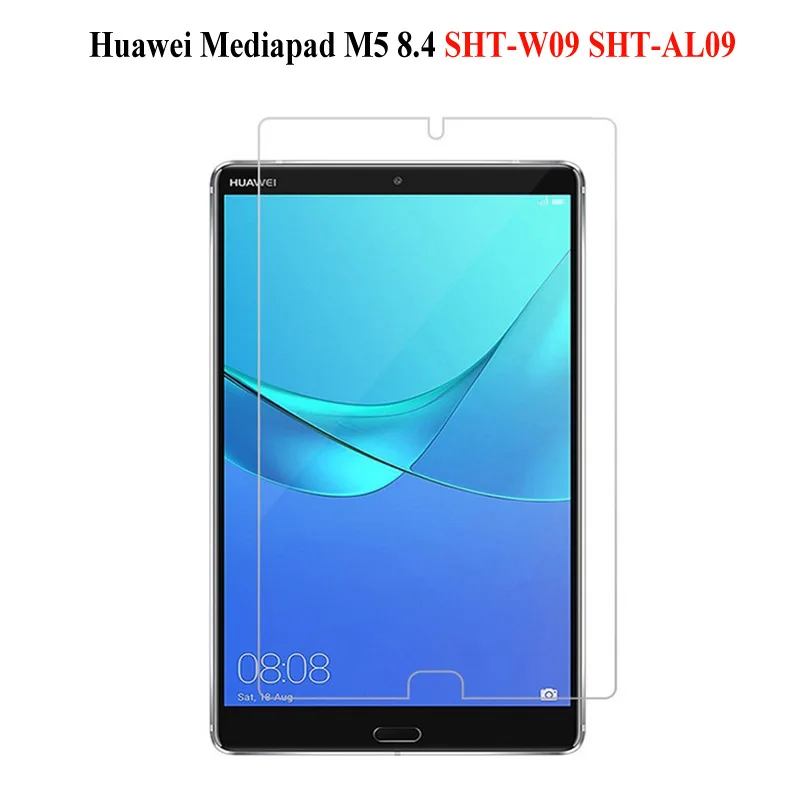 

9H Tempered Glass Screen Protector For Huawei MediaPad M5 8.4 SHT-W09 AL09 Tablet Anti Scratch HD Clear Protective Film