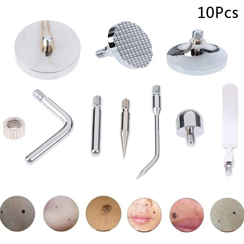 

10Pcs Laser Plasma Pen Wart Removal Mole Spot Needles Dark Spot Remover Tool
