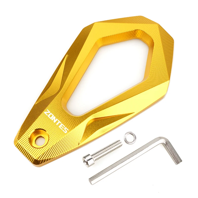 

ЛОГОТИП ZONTES для Zontes 368G 368-G 368G модифицированные аксессуары для мотоциклов, защитная выхлопная труба, декоративная крышка наконечника выхлопной трубы