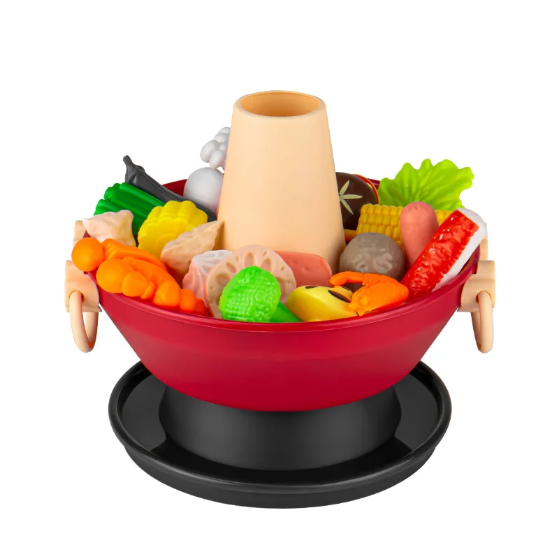 Children's Pretend Play cut Vegetables Toys Simulation Barbecue Cookware Cooking Food Role Play Educational Play House Toys images - 6