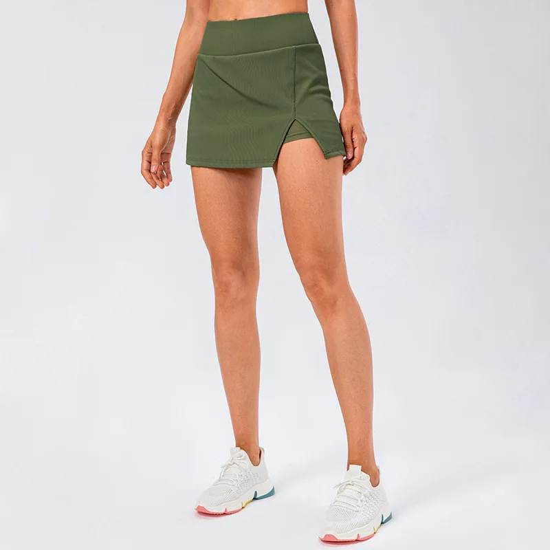 Tennis Skirts with Pockets for Women Athletic Golf Skort Skirt with Shorts Running Jogger Fitness Gym Workout Casual Yoga Skorts