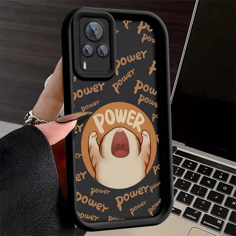 Милый чехол с английским питанием в виде кошки для VIVO Y35m Y78 Plus Y78m Y77 Y77e Y73t Y11 Y35 Y76s t1