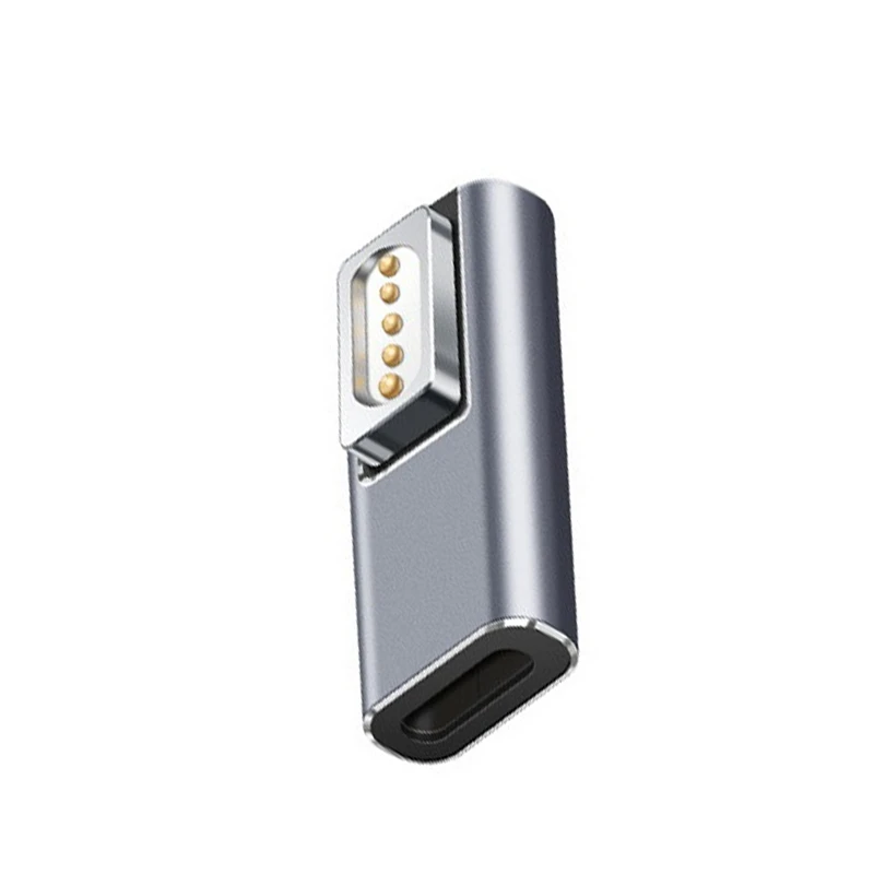 

Магнитный адаптер USB PD типа C для Magsafe1 Pro, USB C, гнездо, быстрая зарядка, магнитный штепсельный преобразователь