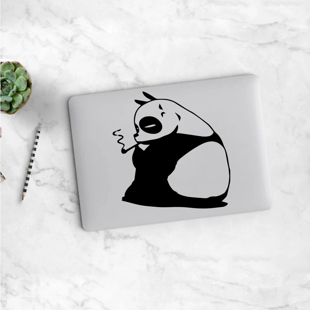 

Diy Art Panda Colorful Laptop Stickers For Naklejka Na Laptopa Mac Laptop Pro Decal Air Retina Mi Skin Decor