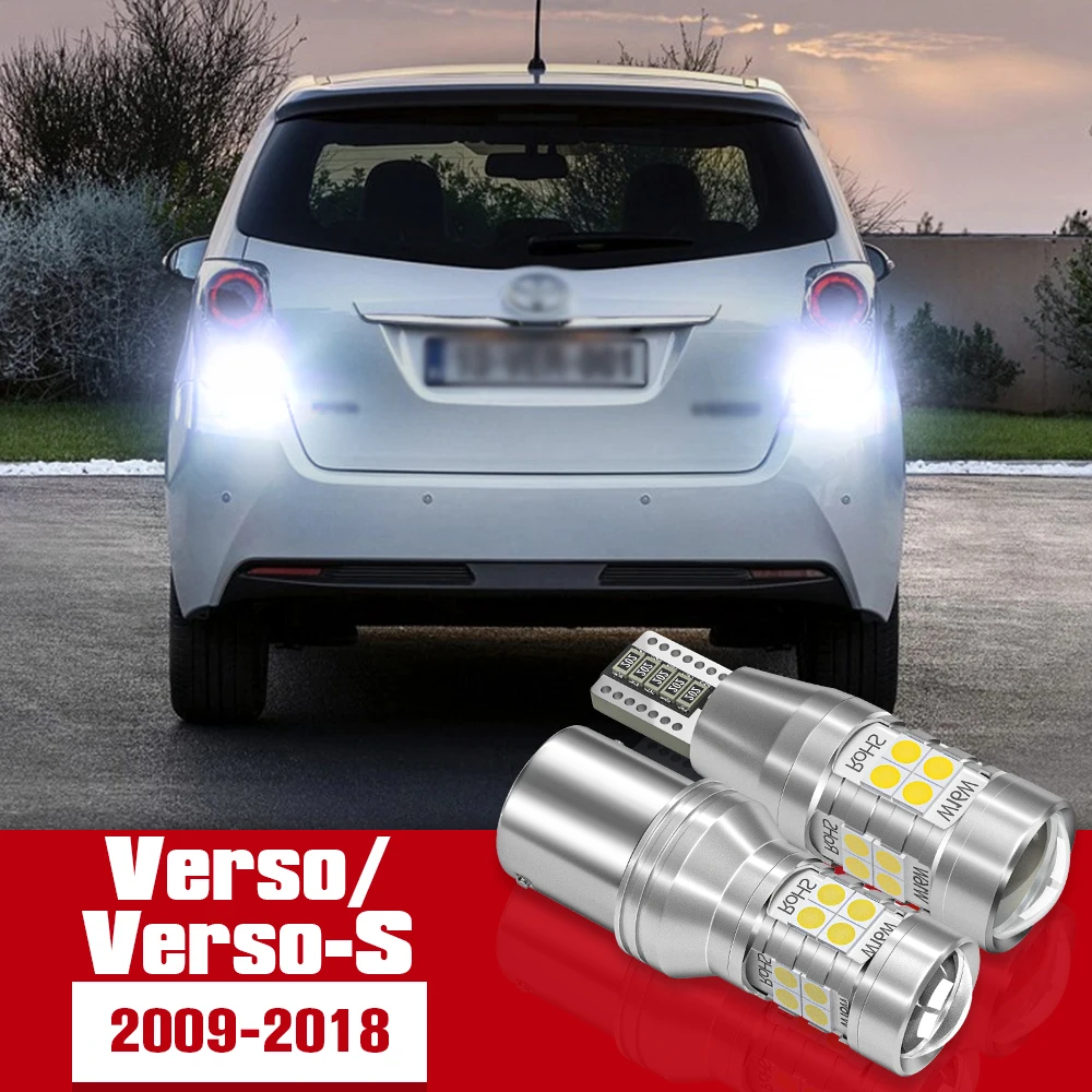 

2pcs Reverse Light Accessories LED Bulb Lamp For Toyota Verso Verso-S 2009-2018 2010 2011 2012 2013 2014 2015 2016 2017
