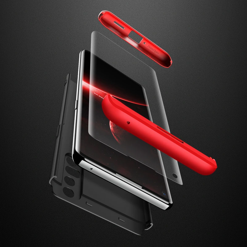 

GKK Original Case For Oppo Reno 2Z 3 Pro Anti-knock 360 Full Protection With Film Hard Matte Cover For Oppo Reno 2Z 3 Pro Coque