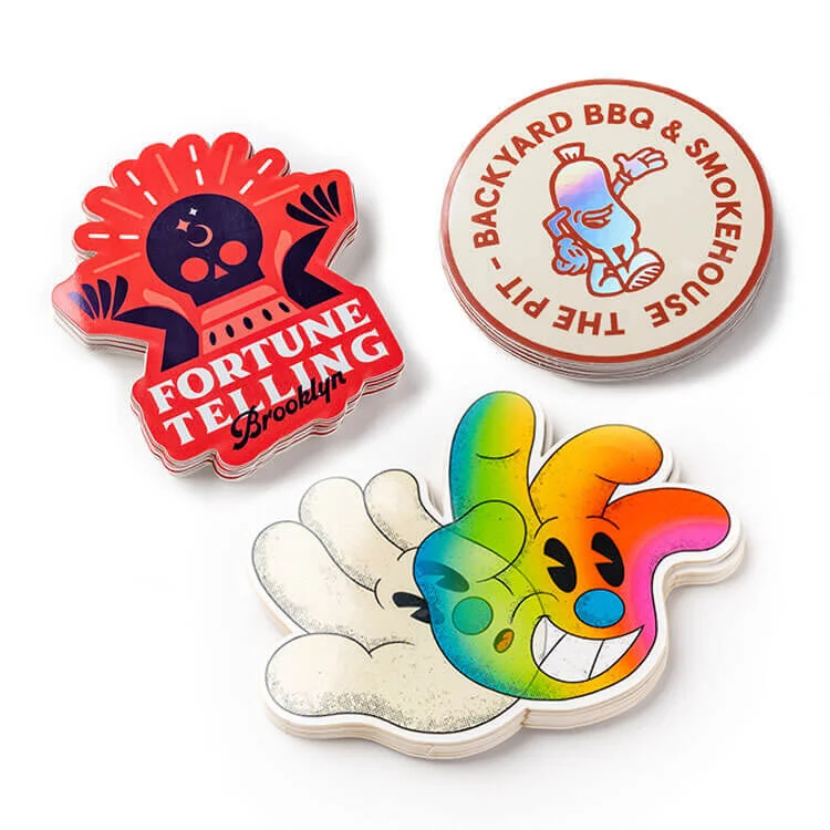 

Настольные стикеры с логотипом