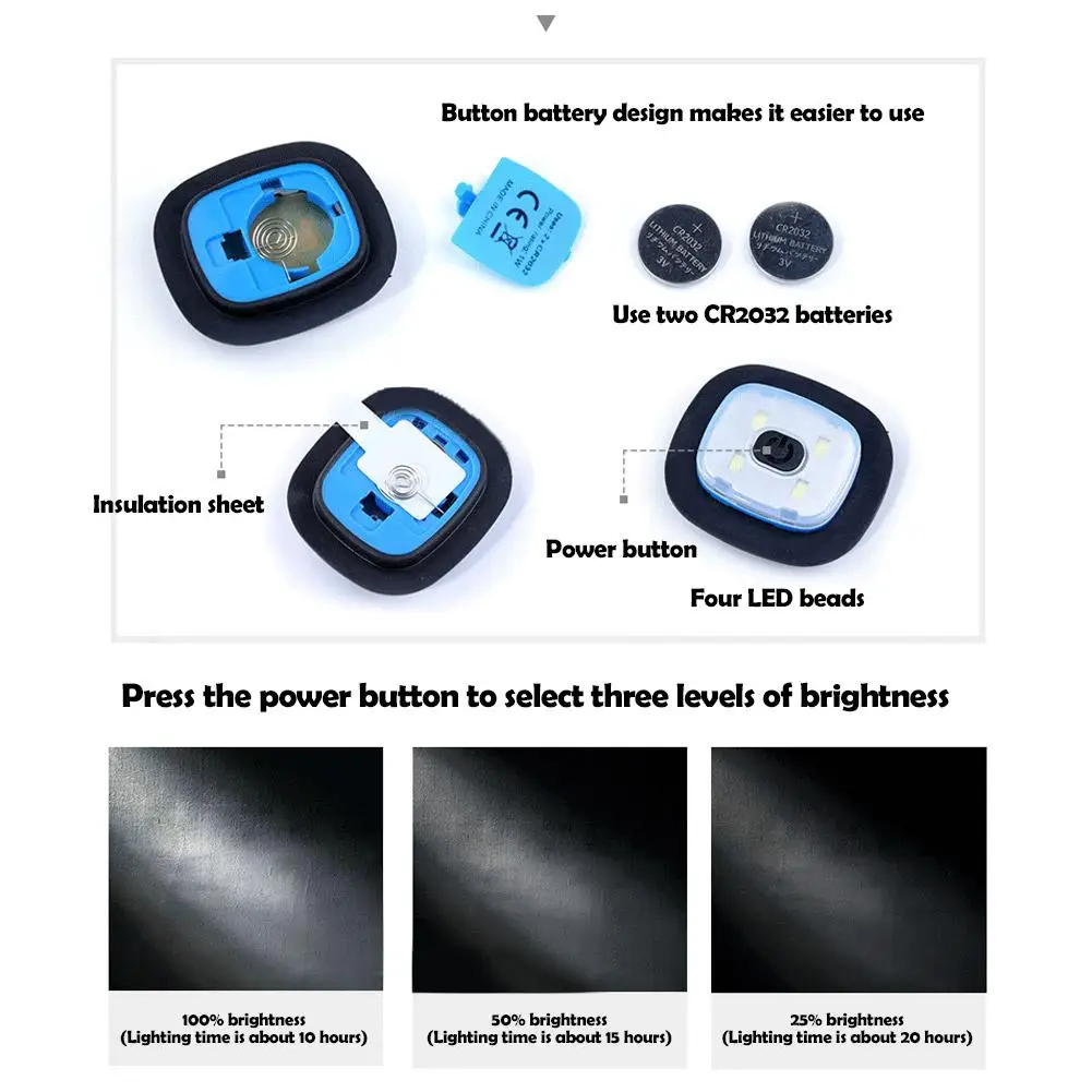 Трикотажная шапка со светодиодной подсветкой осенне-зимняя теплая эластичная