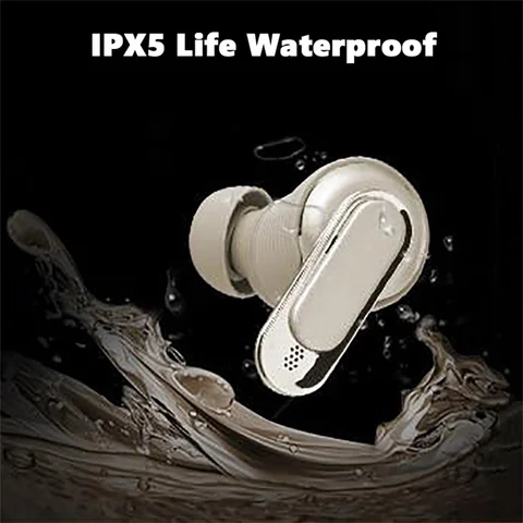 Беспроводные Bluetooth-наушники ANC V8 с сенсорным экраном и активным шумоподавлением