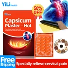 Пластырь для снятия боли в шее, перцовый медицинский пластырь для лечения боли в суставах шеи, при артрите, лечение боли в здоровье