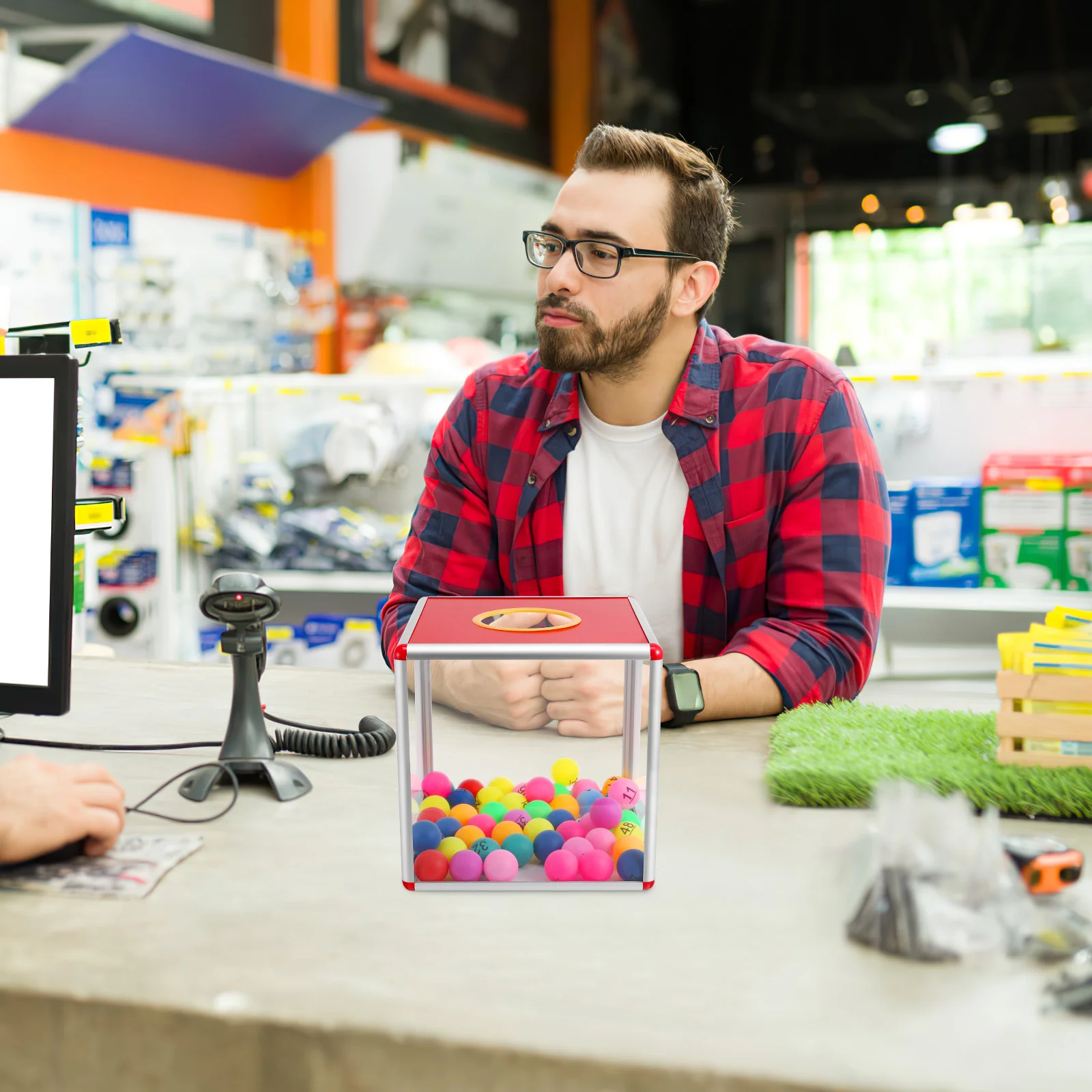 Лотерейный ящик лотерейные коробки контейнер для хранения голосования