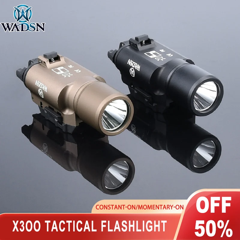 Фонасветильник для оружия Пикатинни Gloc17 X300U |