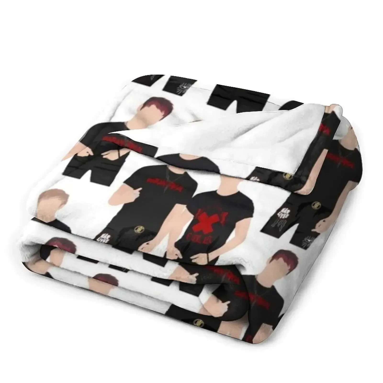 Одеяло Sam and Colby мягкие клетчатые рождественские подарки роскошные одеяла для