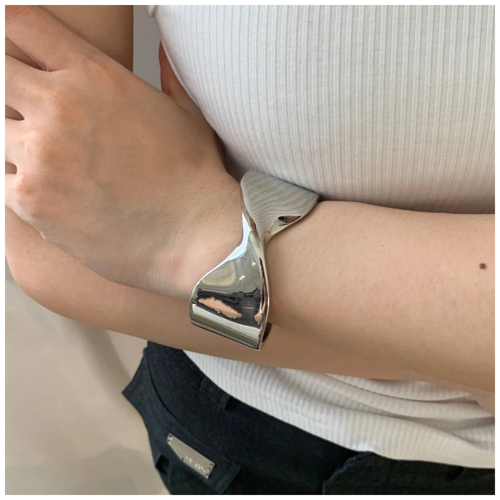 GGQINISI Новые поступления Европейский Американский бант золотой цвет браслет