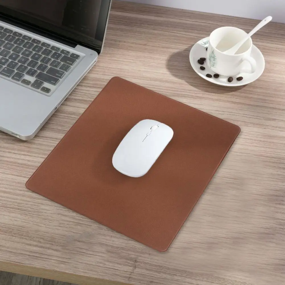 

Mouse Pad Durable Large Faux Leather Universal Gaming Mousepad Computer Accessories