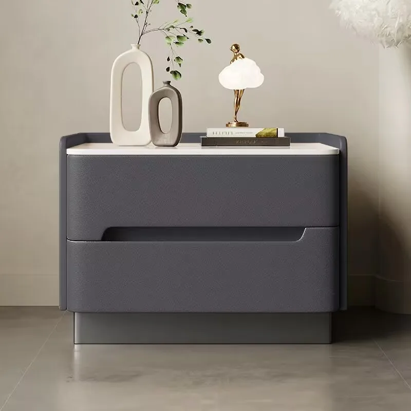 

Storage Drawer Nightstand Nordic Bedroom Modern Home Luxury Bedside Table Minimalist Wood Mesitas De Noche Hotel Furniture