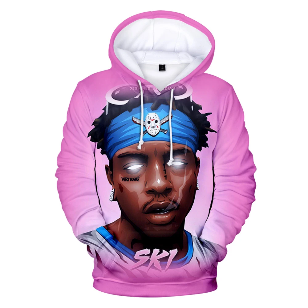 

New Arrivals 2023 SKI MASK THE SLUMP GOD Hoodie Sweatshirt Men Women Casual 3D Cool Rapper Hip Hop Plus Size Streetwear Coat
