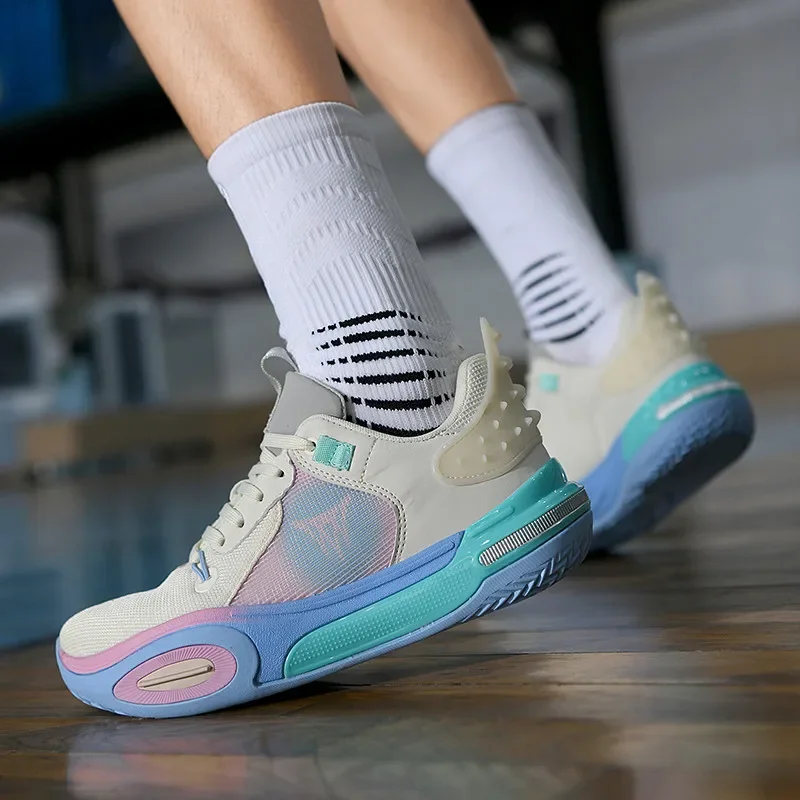 

Новинка 2023, Мужская Баскетбольная обувь, нескользящая спортивная обувь, обувь для фитнеса и тренировок, мужские баскетбольные ботинки, баскетбольные кроссовки,