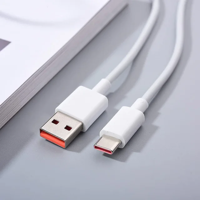 POCO Redmi 2M/1.5M/1M Orange 3A Type-C Cable For Xiaomi USB 3.1 Cable 1
