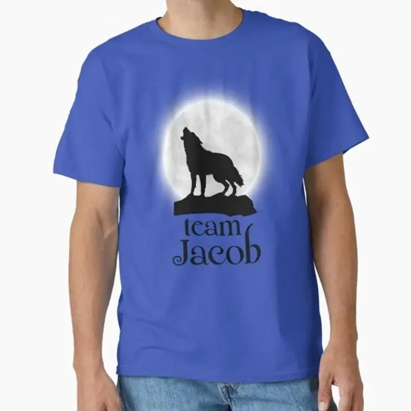 Фото Копия классической футболки Team Jacob, сделано в США, размер AUS S 2XL №1