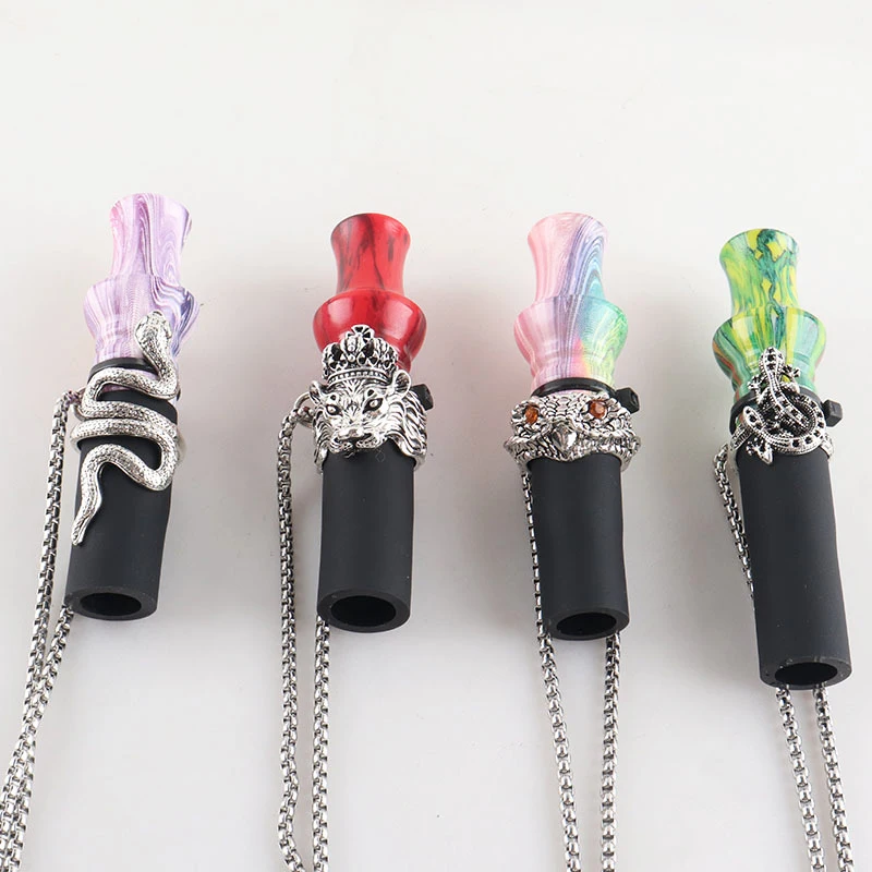 Набор мундштуков для кальяна в арабском стиле с ожерельем