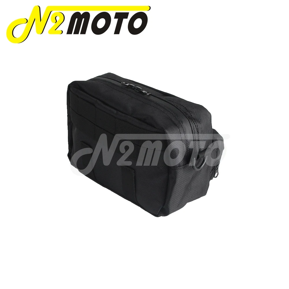 Универсальная сумка на руль для Harley Softail Low Rider ST Sportster XL Touring BMW Yamaha мотоциклетные