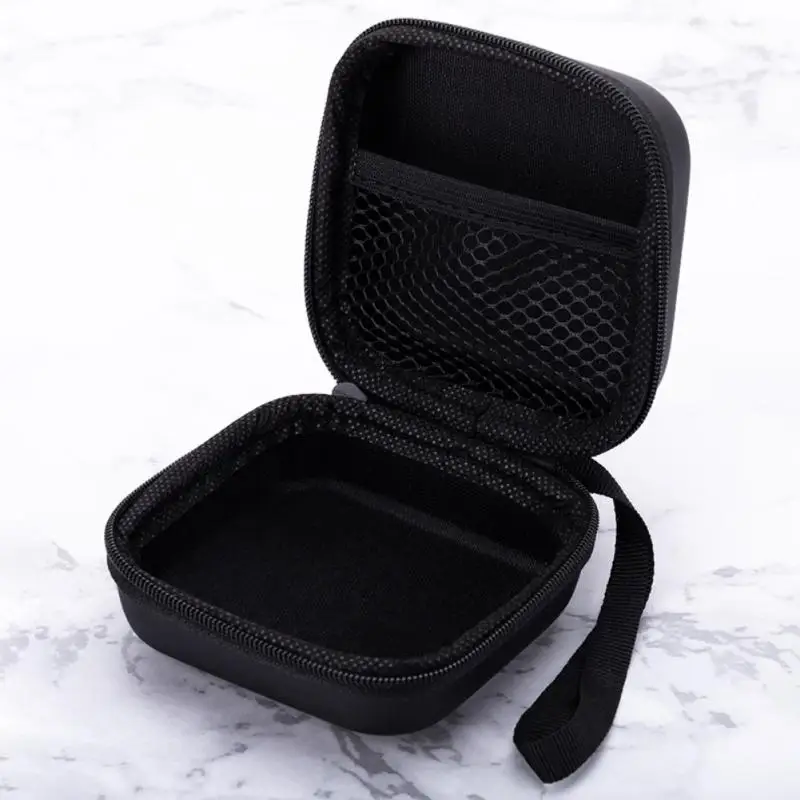 

Zipper Earphone Storage Bag Portable Mini Earbuds Pouch Box Dustproof Headphone Holder Case Eva Storage Box Waterproof