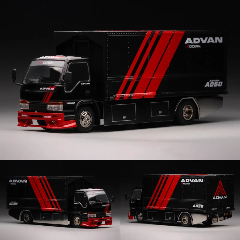 

Модель автомобиля из сплава 1:64 Isuzu ELF ADVAN, да