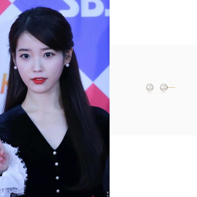 

IU Son Ye Jin Thirty Nine new Elegant Earrings Korean version elegant high-quality Earrings for women girl gift