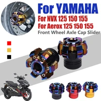 for yamaha aerox 125 150 aerox125 nvx 150 motorcycles accessories falling protector front axle fork cover cup slider crash wheel