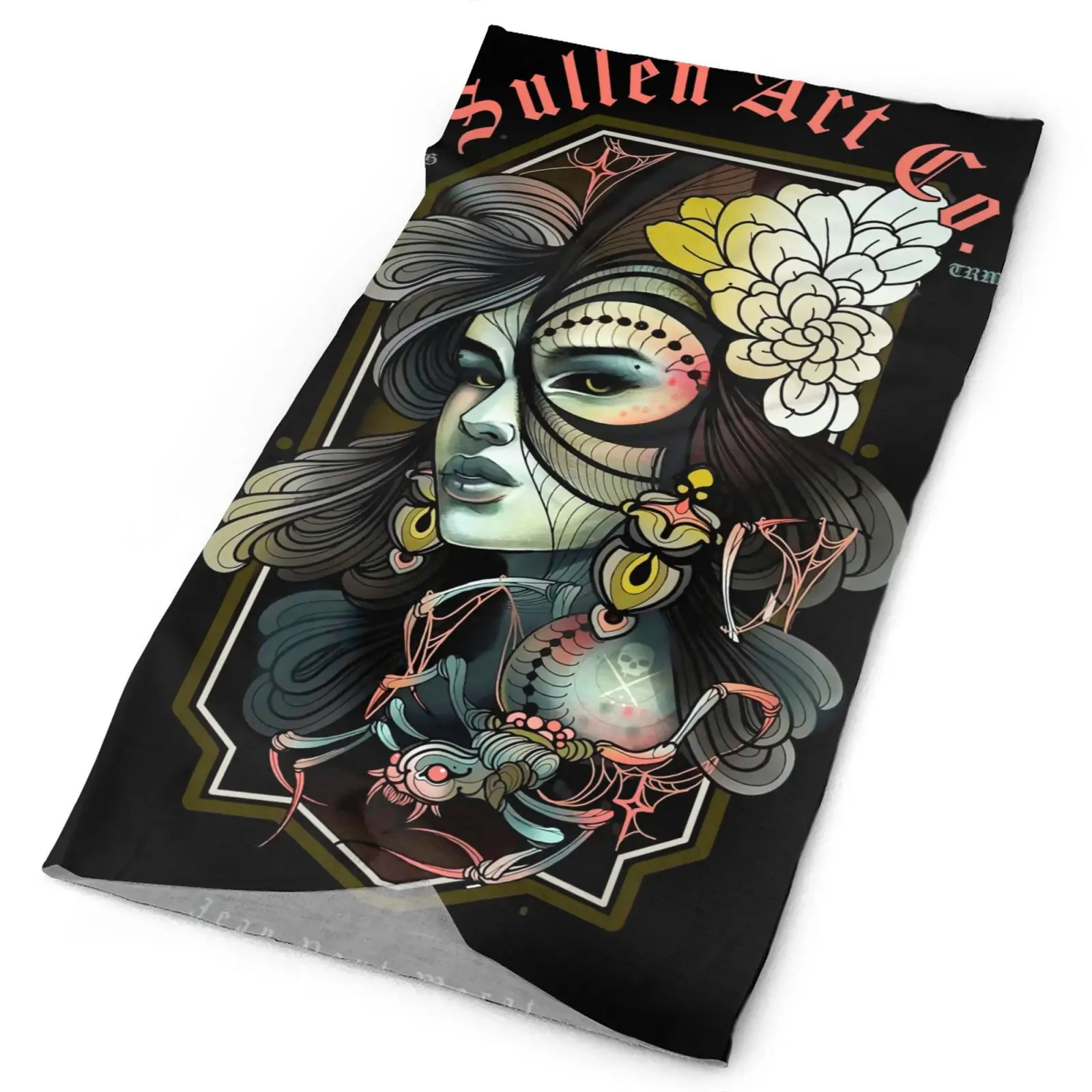 

Sullen Marat Sve одежда татуированный Череп Мужская бандана шарф для мужчин бандана Мужская лыжная маска