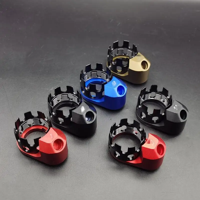 

Toy SI Tactical toy Buttstock Tube Lock Ring for AEG GBB CNC Buffe Tube Metal Connector Ring Adapter Outdoor Sport Accessories