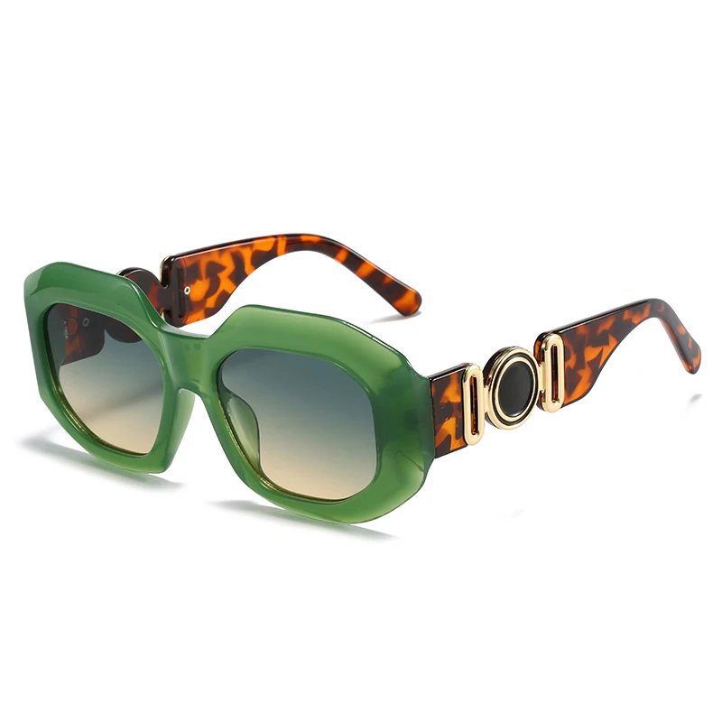 

2022 Oversized Brand Large Square Sunglasses Women Designer Luxury Custom Logo Sun Glasses Designer Oculos