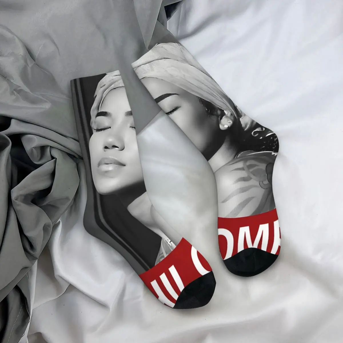 Забавные сумасшедшие компрессионные забавные носки для мужчин в стиле хип-хоп