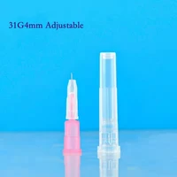 medical disposable skin prick needle nano needle piercing skin gel injection syringe needle for drug injection 31g skin booster
