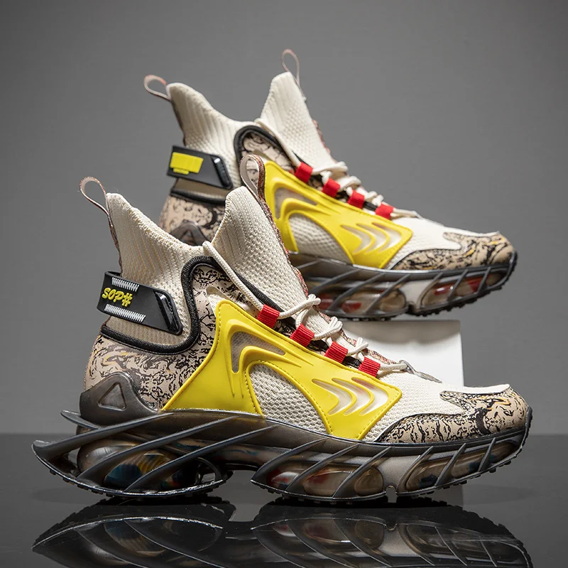 

Men Running Shoes 2022 Comfortable Sport Shoes Men Trend Lightweight Walking Shoes Men Sneakers Breathable Zapatillas