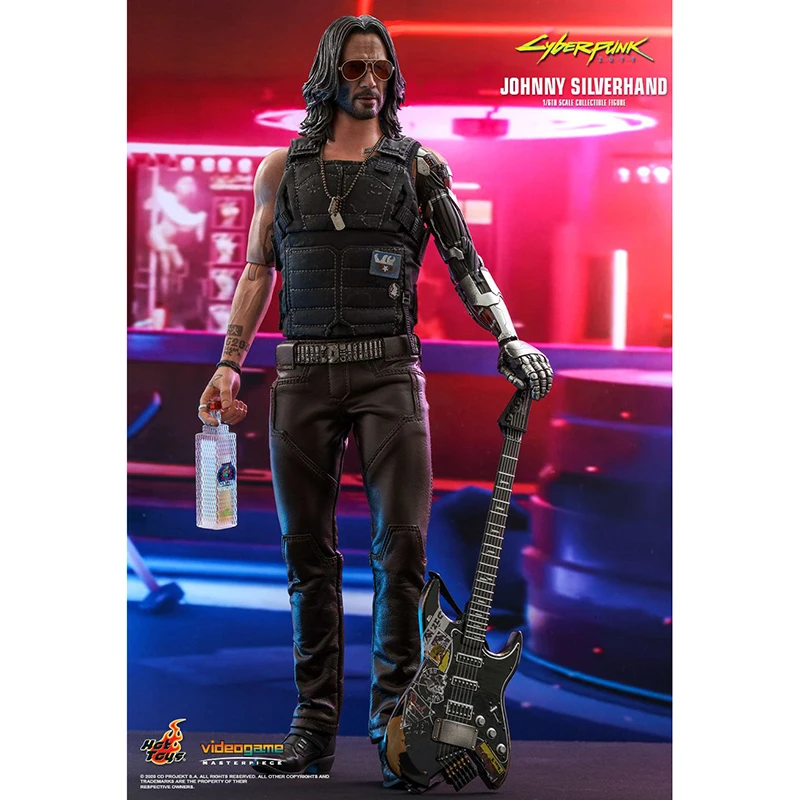 Фото Оригинальные коллекционные фигурки Hot Toys HT VGM47 Джонни Силверхенд в масштабе 1/6. В наличии. Аниме-фигурки для коллекционирования. №3