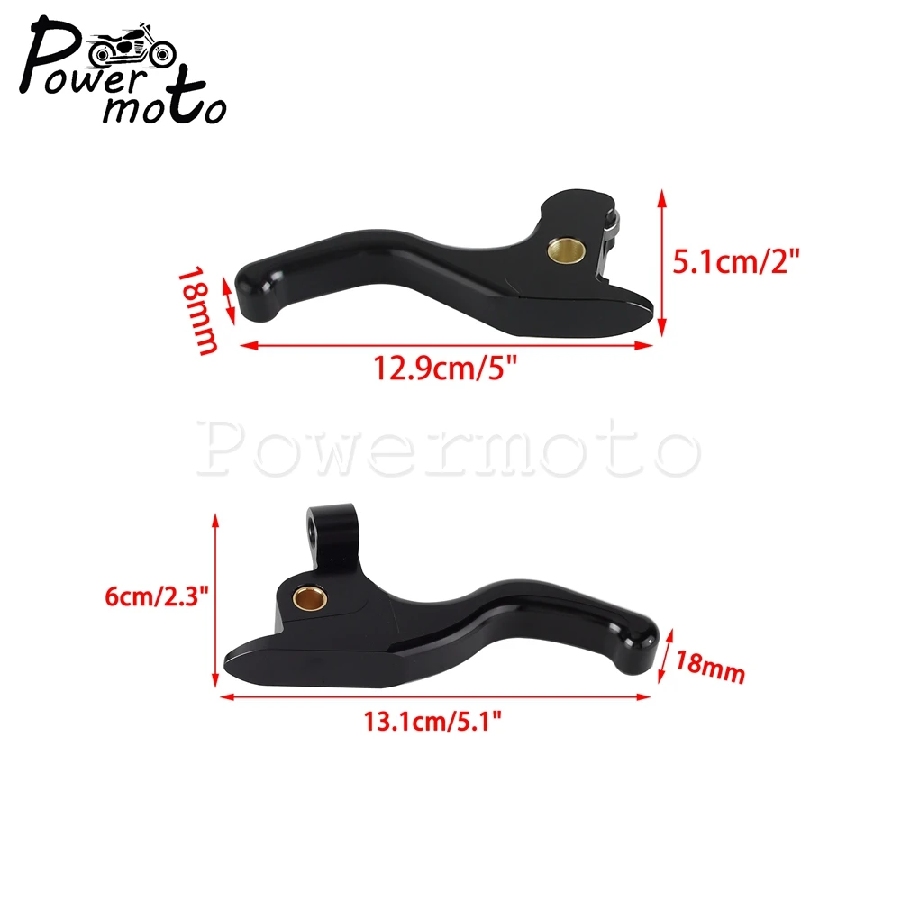 Мотоциклетные тормозные рычаги сцепления для Harley Touring Road King Electra Glide Street FLHX FLHXI FLHXS