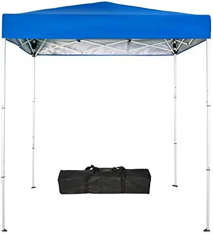

Ft Pop-Up Canopy Tent Outdoor Portable Instant Shelter Folding Canopy with Carry Bag(Royal Blue)