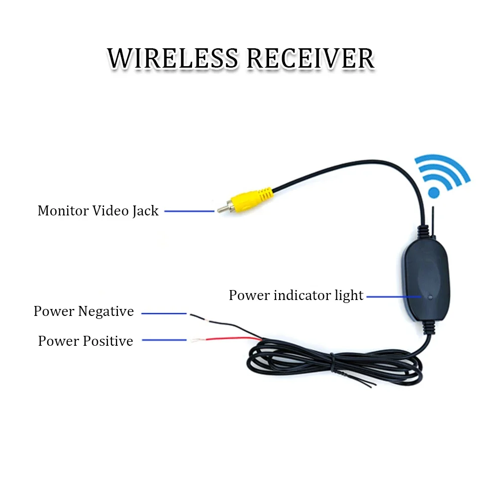 Беспроводной передатчик для камеры заднего вида автомобиля 12 В 2 4 ГГц