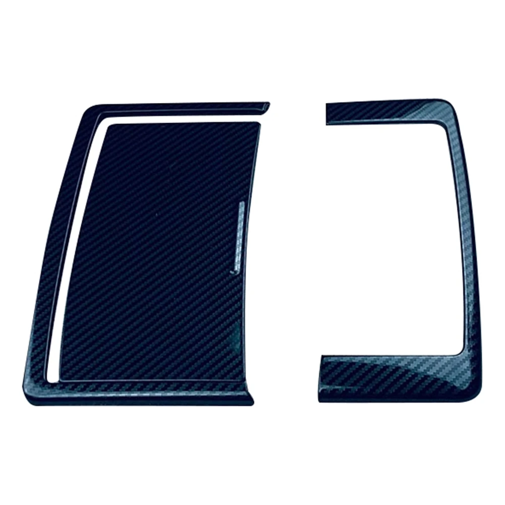 

Car Carbon Fiber Stainless Steel Interior Front Reading Light Lamp Cover Trim Sticker for Mitsubishi Outlander 2022 2023