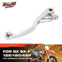 left hydraulic clutch lever for sx xcw xc w sx f sxf 125 150 200 450 2009 2015 motorcycle accessories front handles aluminum