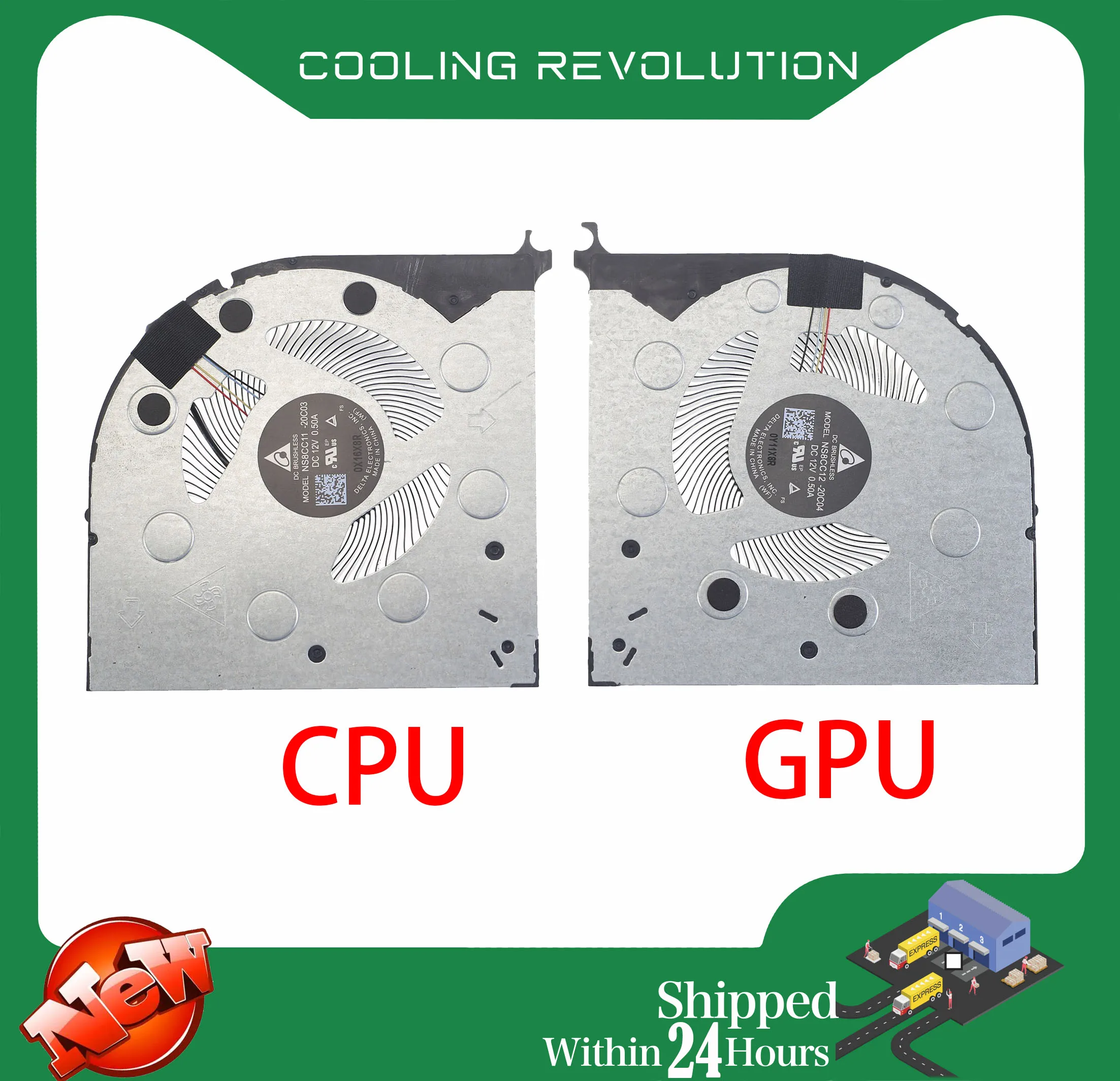 

Laptop CPU GPU Cooling Fan DC12V For Lenovo Legion 7-15IMHG05 7-15IMH05 C7-15IMH05 2020 MODEL 5H40S20077 5H40S20076