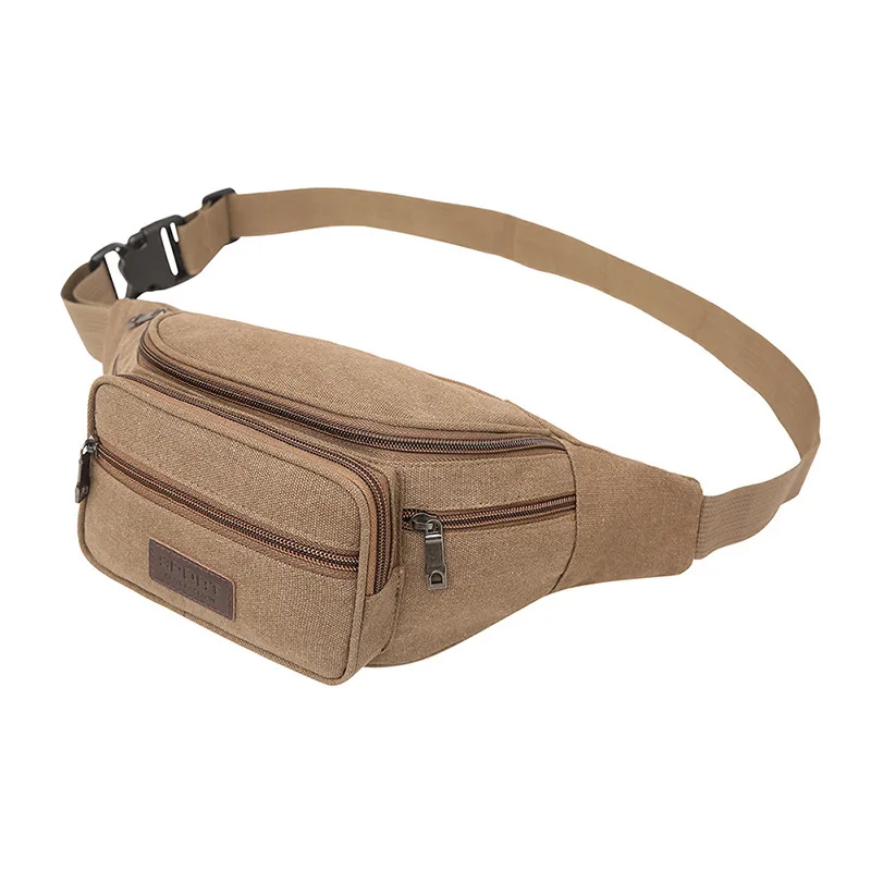 

Canvas Sports Pockets Cashier Coin Purse Casual Large-capacity Multi-layer Pockets Men And Women Board Running Mobile Phone Pock