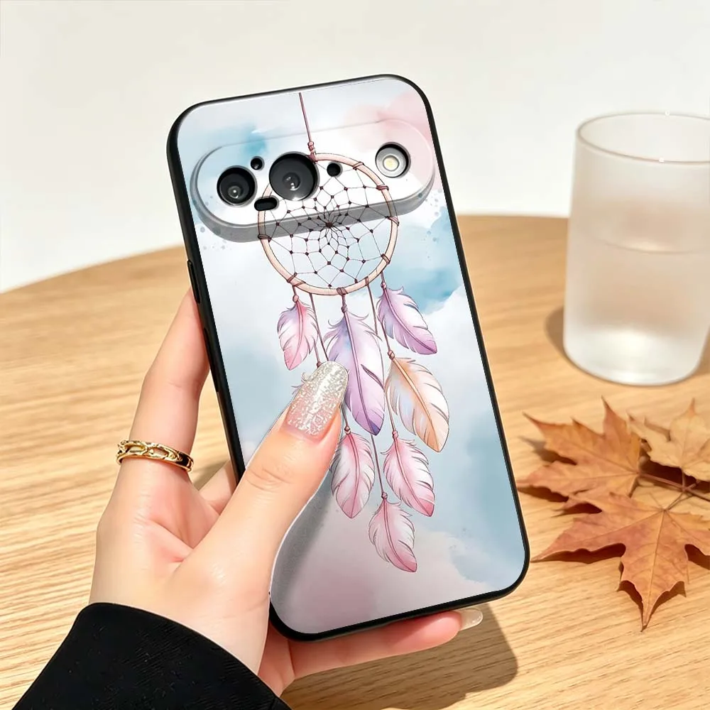 Фото Чехол для телефона Dreamcatcher Art для Google Pixel 10, 10A, 9, 8, 7, 9a, 8A, 7a, 6a XL Pro 5G, черный №3