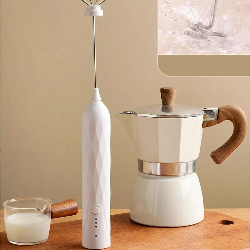 

Mini Milk Frother Handheld Foam Maker For Lattes Whisk Coffee Cappuccino Frappe Matcha Hot Chocolate Egg Beater Drink Mixer