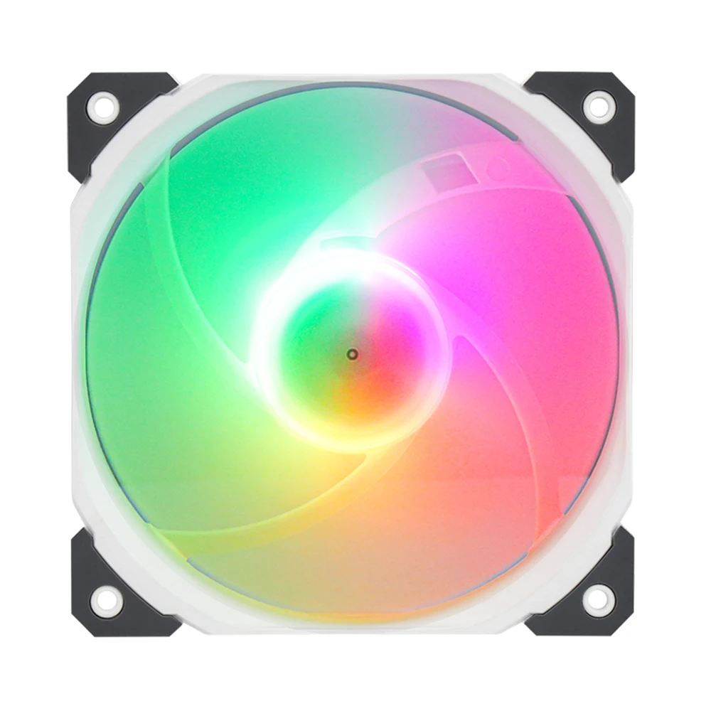 SAMA 120mm PC Computer Case Fan 4 PIN Adjustable RGB Led 12cm Cooling Mute Ventilador ARGB Cooler Adjust Speed Aura Sync - купить по