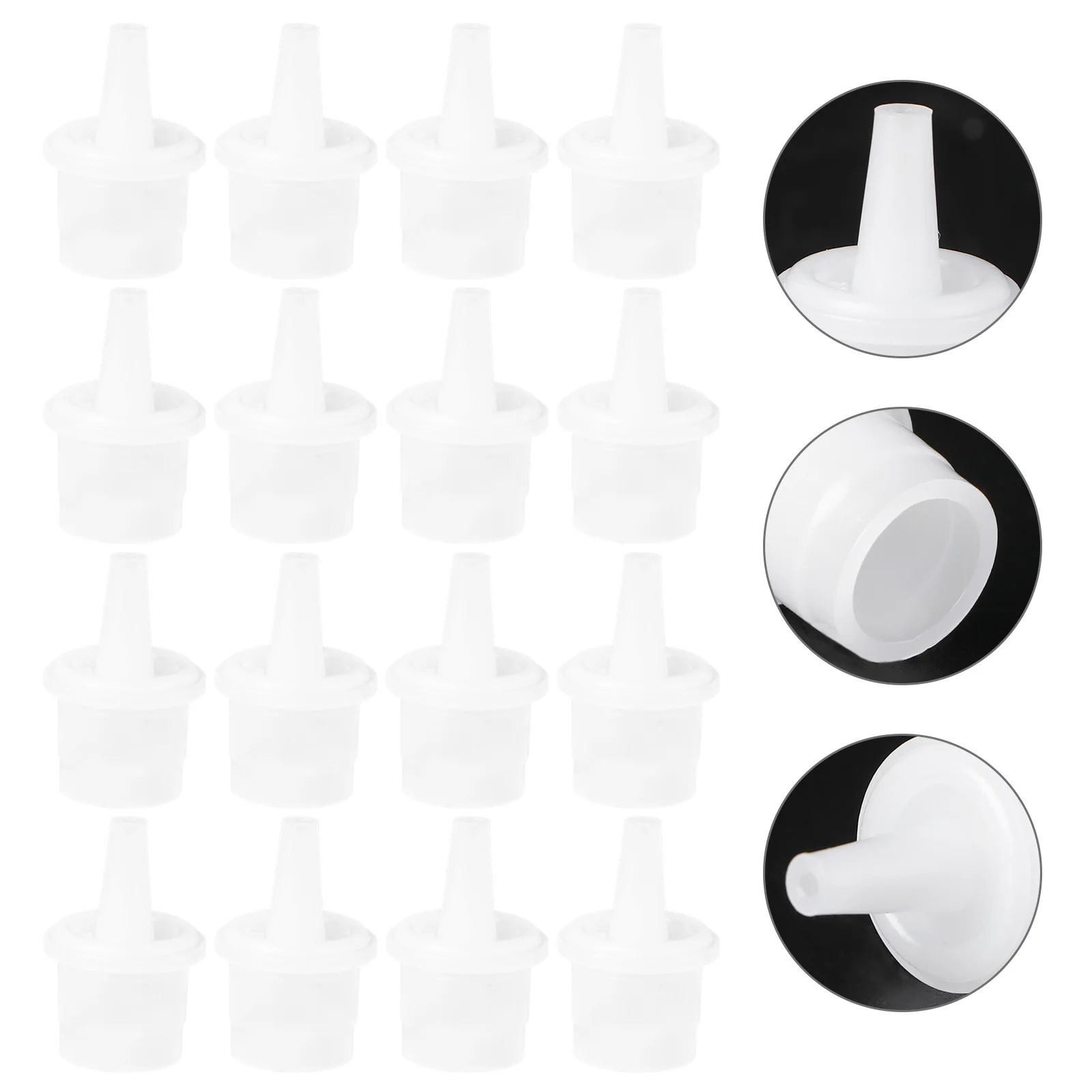 

Eyelash Glue Bottle Tips Extension Replacement Caps Heads Nozzle Ladies Equipment Women Lash Tools Nozzles Accessories